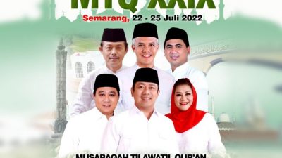 MTQ XXIX Tingkat Provinsi Jawa Tengah, Ini Rangkaian Acaranya