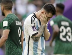 Mengejutkan! Lionel Messi dkk Kalah dari Arab Saudi 1-2