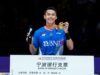 Jonathan Christie Sumbang Gelar di Kejuaraan Badminton Asia 2024