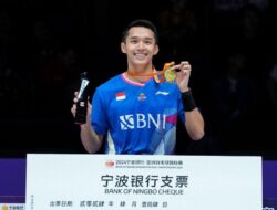 Jonathan Christie Sumbang Gelar di Kejuaraan Badminton Asia 2024