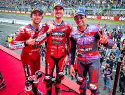 Menyala! Pecco Bagnaia Cetak Hattrick di Sirkuit Assen