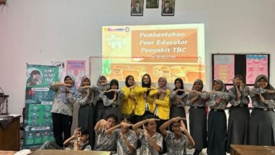 SMP Negeri 22 Semarang Kolaborasi Program Peer Educator TBC