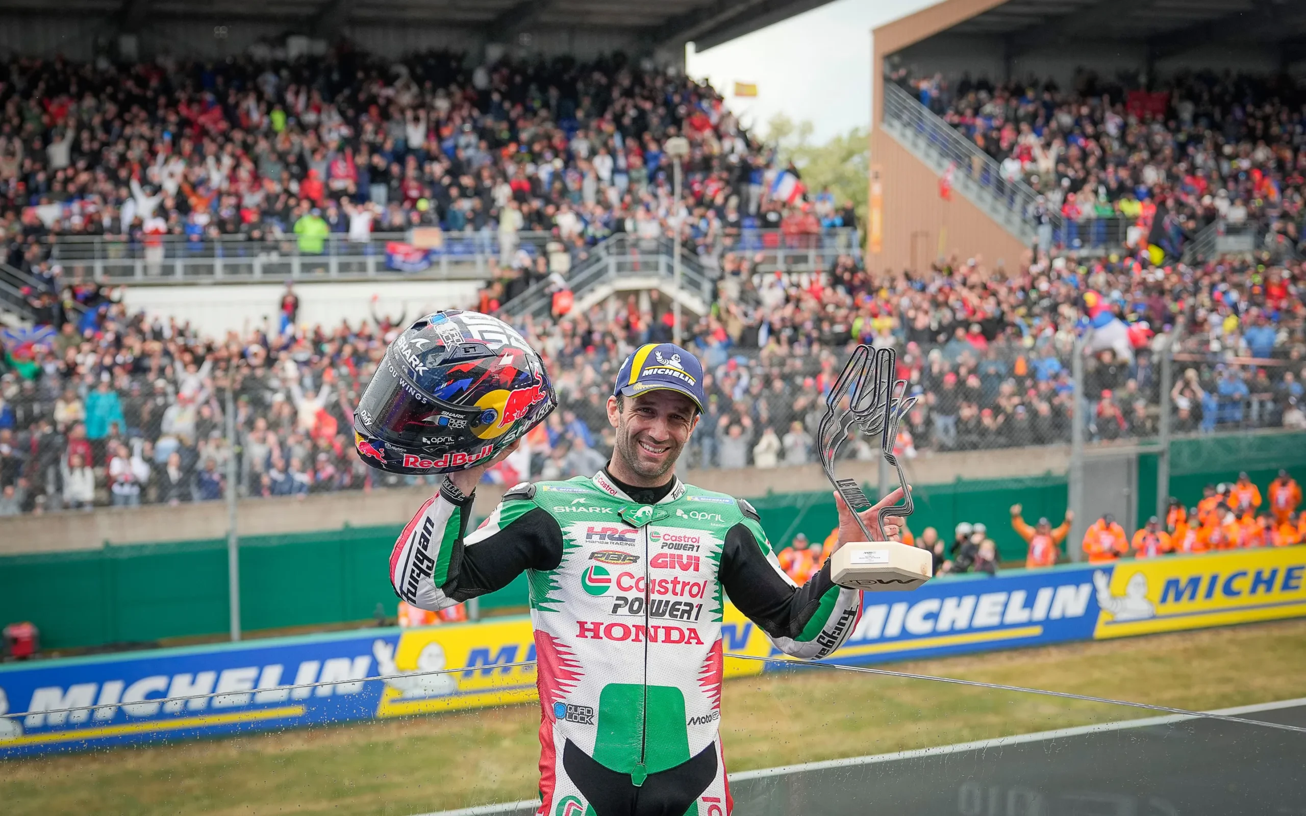 Chaos! Zarco Menang Dramatis di GP Prancis
