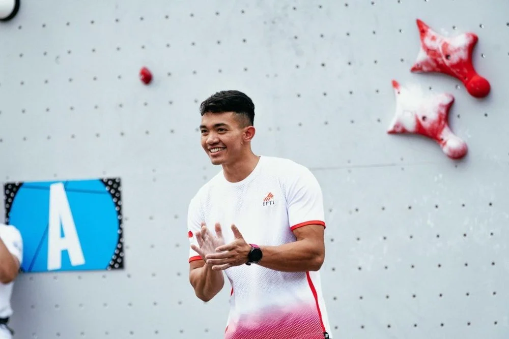 Atlet Jawa Tengah Kiromal Katibin Pecahkan Rekor Dunia IFSC Climbing World Cup 2025