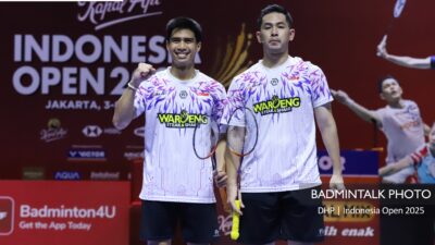 Jadi Satu-Satunya Wakil di Indonesia Open 2025, Sabar/Reza Raih Runner-up