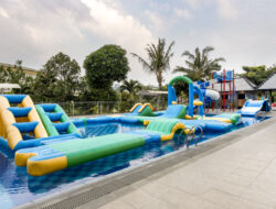 Serunya Wahana Balon Apung The Wujil Aquapark Semarang