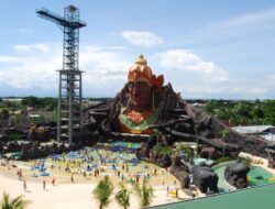 Epos Mahabharata pada Pandawa Water World Sukoharjo Kini Tinggal Kenangan