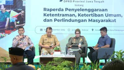 Bapemperda Jateng Adakan Uji Publik Raperda Trantibumlinmas