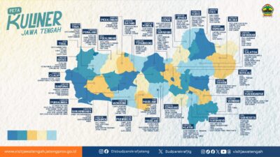 Jelajah Kuliner Lokal Lewat Peta Kuliner Jawa Tengah 2026