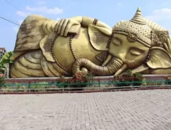 Mirip di Thailand! Begini Pesona Taman Ganesha Tidur Grobogan