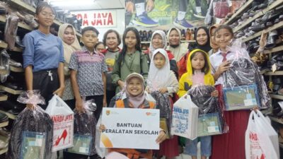 Sinergi Rumah Zakat dan Dinsos Kota Semarang: Ajak Anak Yatim-Duafa Belanja Sepatu Baru