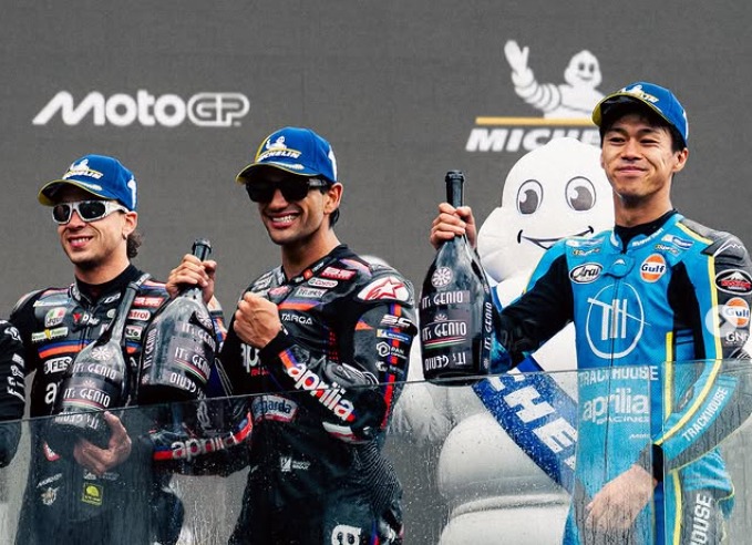 Lockout! Aprilia Sukses Sapu Bersih GP Perancis 2026