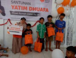 Rumah Zakat Salurkan Santunan Anak Yatim Semarang Pada Momen Milad 28