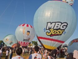 Festival Balon Udara Wonosobo Dipenuhi Balon Bergambar Program Pemerintah