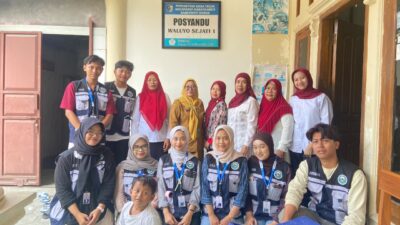 Mahasiswa KKN UPGRIS Bantu Pelaksanaan Posyandu di Demak