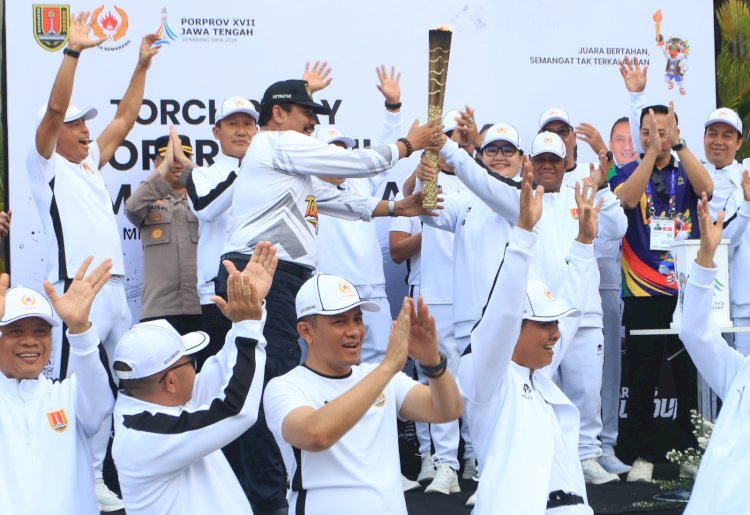 Api Abadi Mrapen Grobogan Warnai Semarak Porprov Jateng XVII