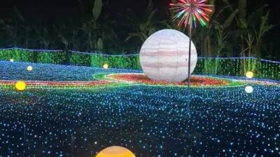 Lumi Land Solo Safari, Festival Cahaya yang Meriahkan Malam