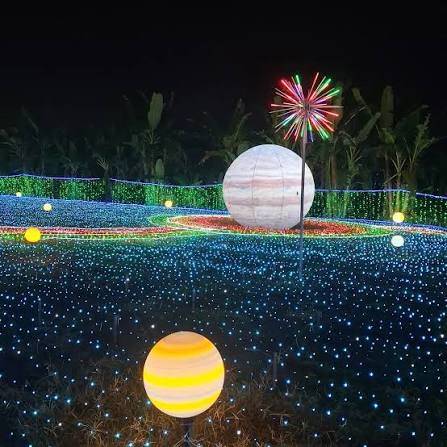 Lumi Land Solo Safari, Festival Cahaya yang Meriahkan Malam