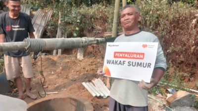 Rumah Zakat Salurkan Bantuan Wakaf Sumur di Getasan, Semarang